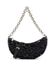 Abro Sequins Moon Olkalaukku black/gold