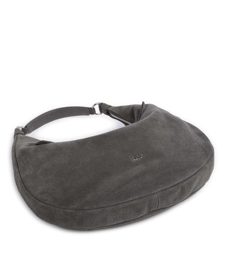 Abro Suede Nana Hobo bag grey