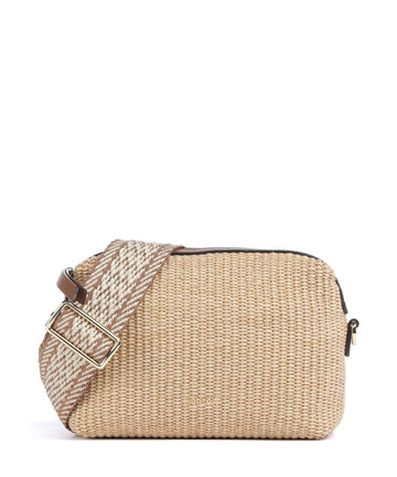 Abro Raffia Kaia Olkalaukku natural