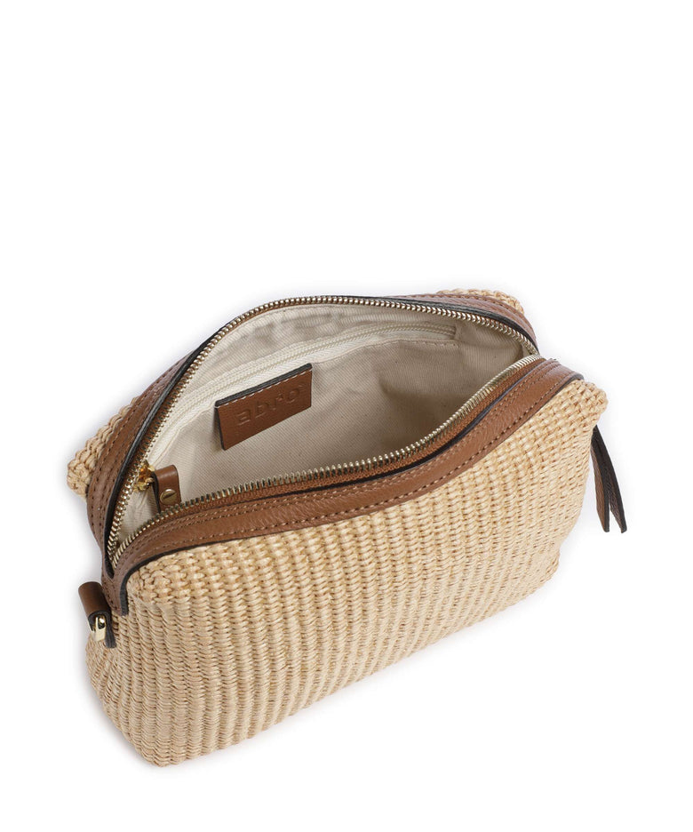 Abro Raffia Kaia Crossbody bag natural