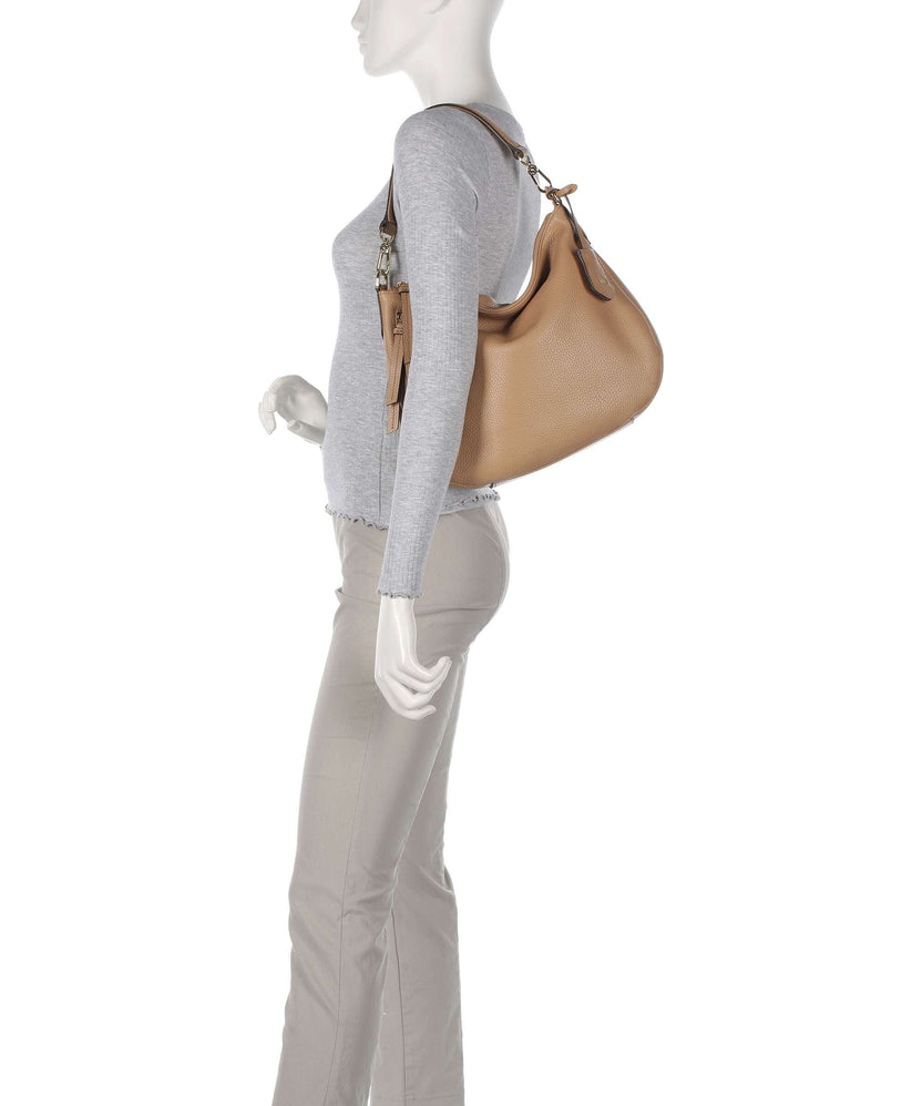 Abro Adria Juna Hobo bag natural