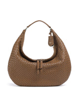 Abro Piuma Nana Hobo bag caramel/cognac