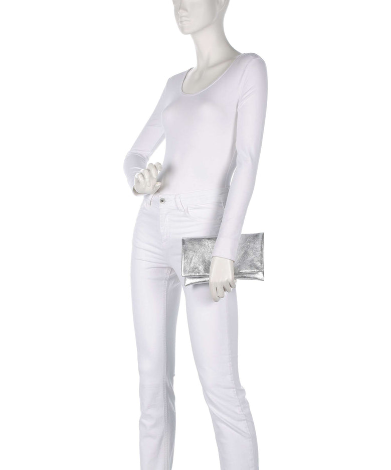 Abro Mimosa Strass Shoulder bag silver