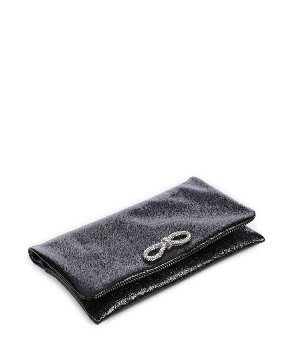 Abro Mimosa Strass Shoulder bag black/nickel