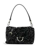 Abro Sequins Temi Olkalaukku black/gold
