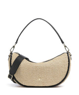Abro Maglia Raffia Willow Pussilaukku natural/black