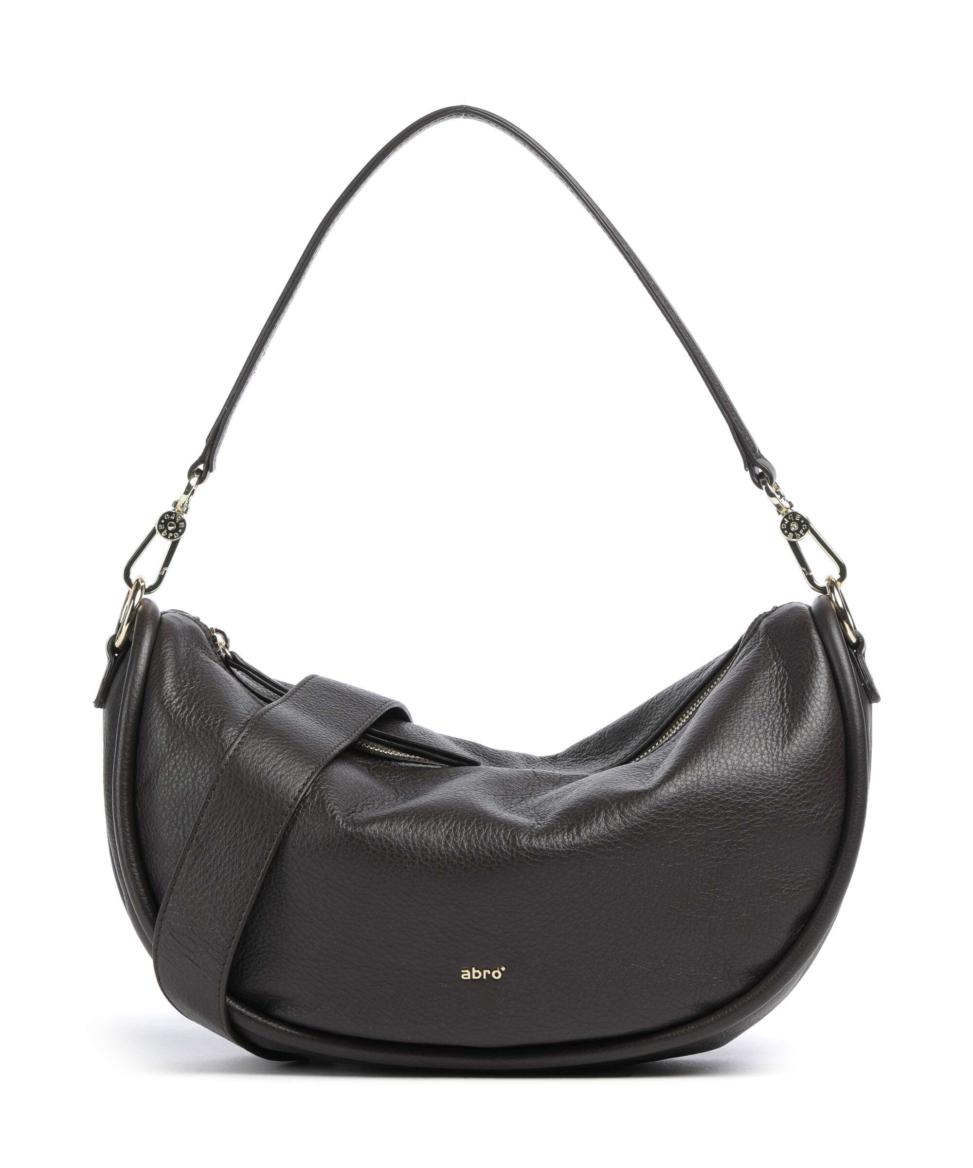Abro Dalia Willow Hobo bag dark brown