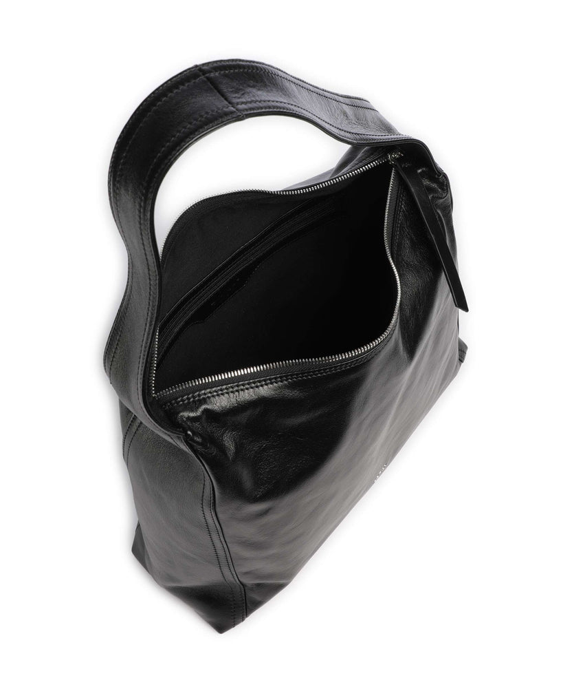 Abro Dioniso Amber Hobo bag black/nickel