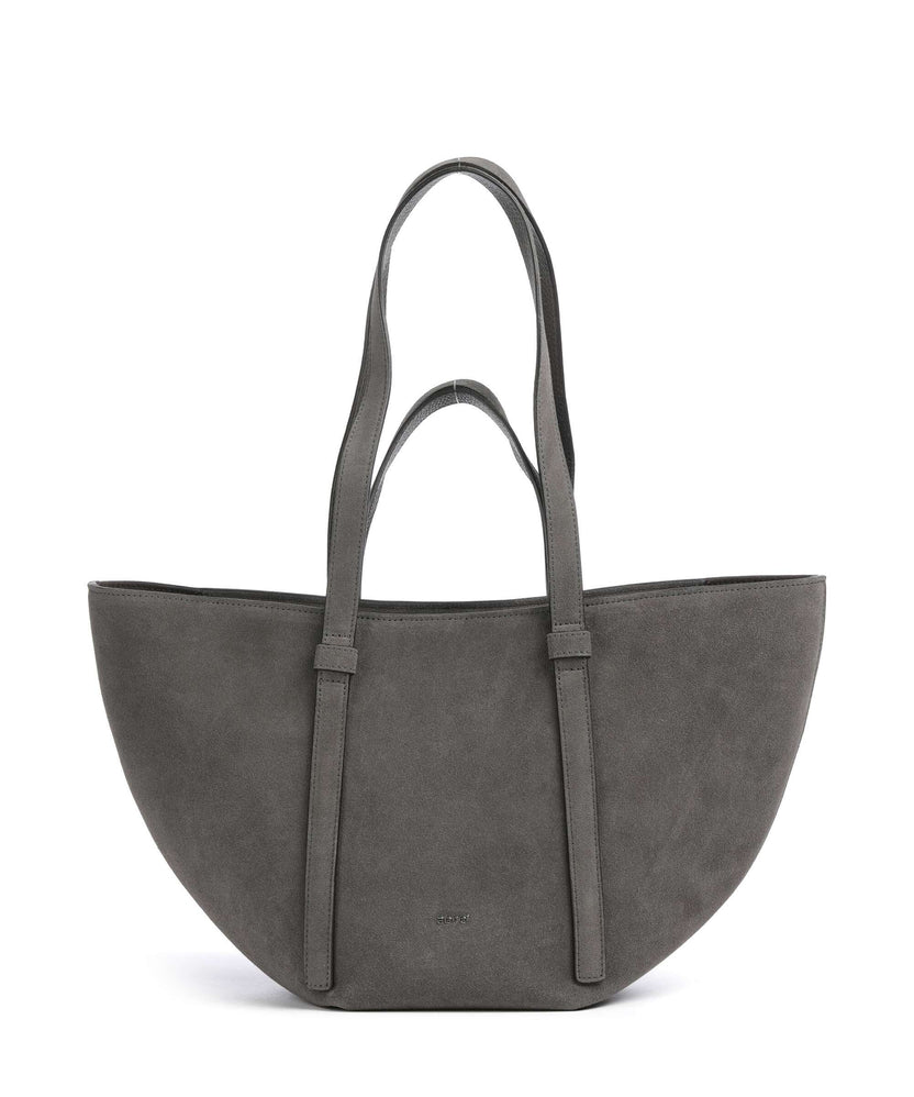 Abro Suede Cosmo Medium Tote bag grey