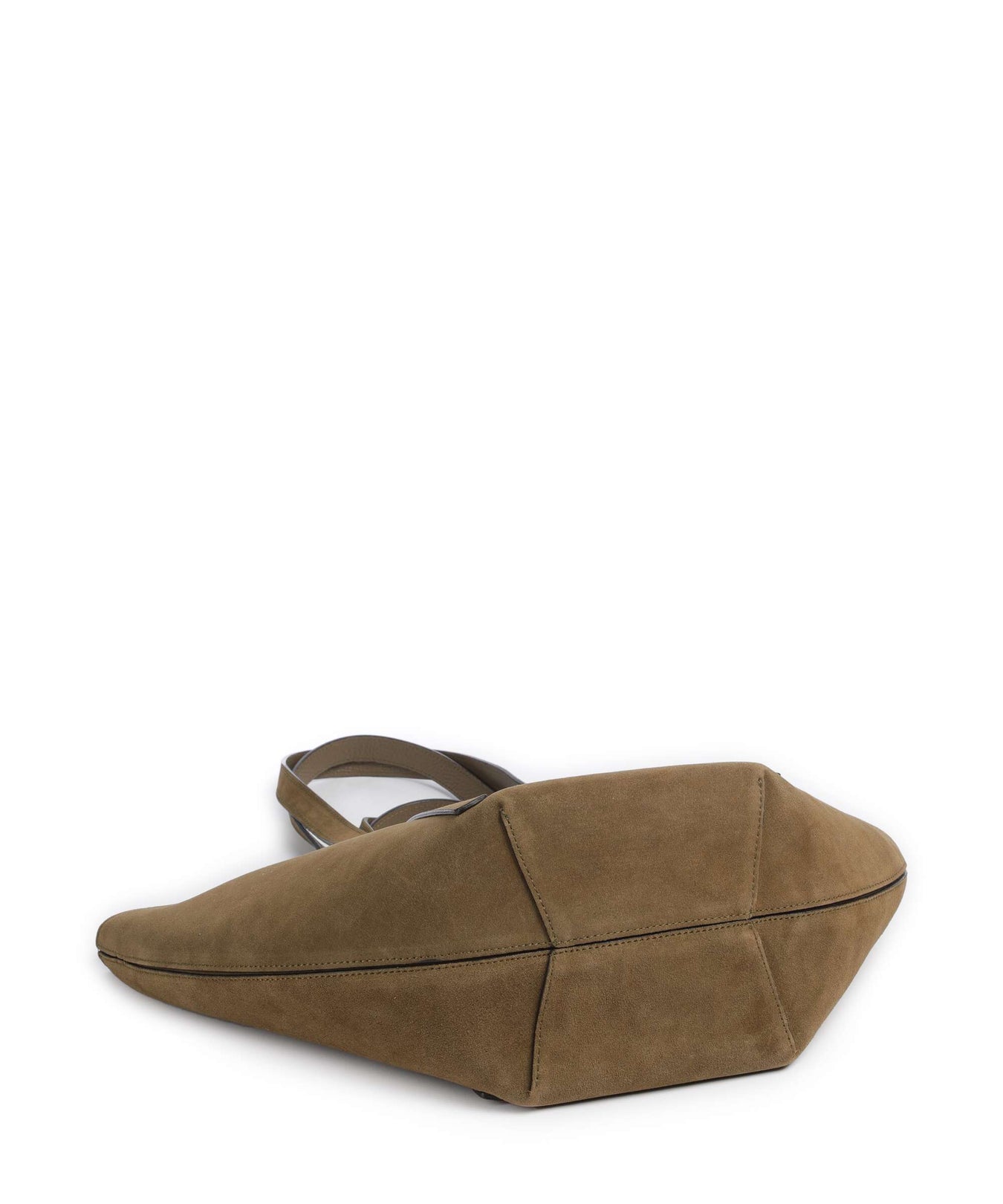 Abro Suede Cosmo Medium Tote bag military