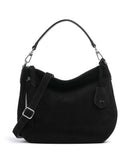Abro Suede Juna Small Pussilaukku black/nickel