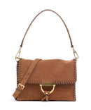 Abro Suede Temi Stitch Olkalaukku cuoio