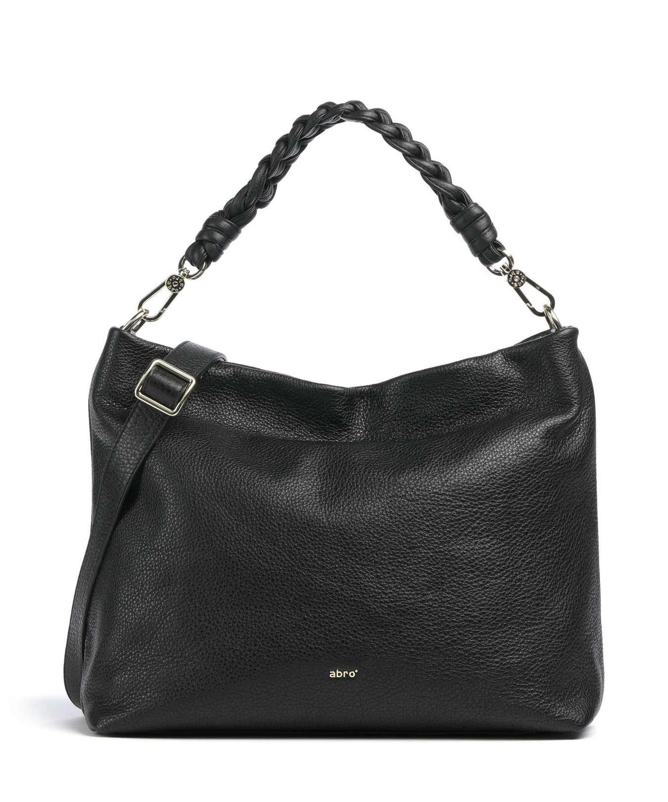 Abro Dalia Soley Hobo bag black/gold