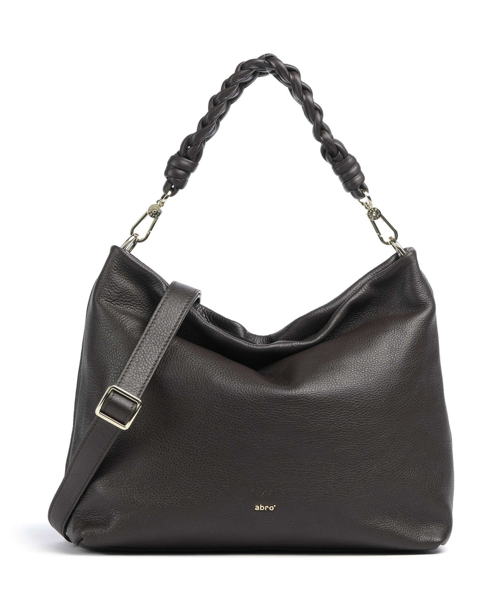 Abro Dalia Soley Hobo bag dark brown