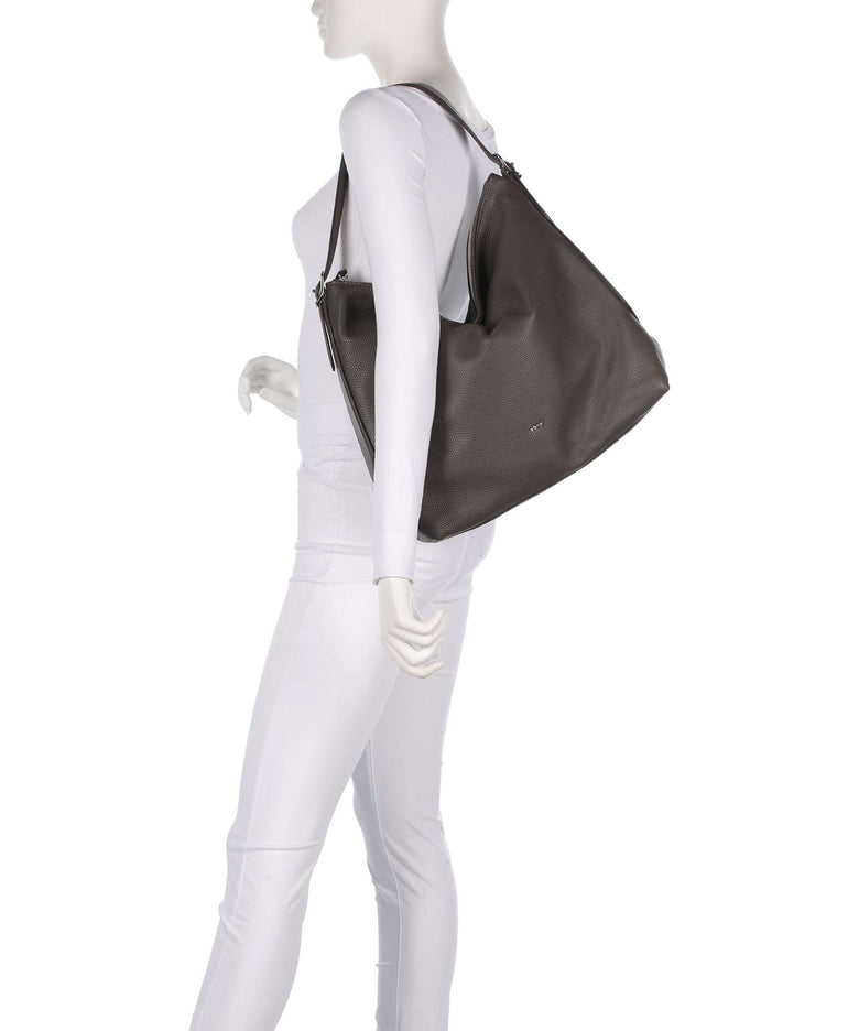 Abro Agave Carina Hobo bag grey