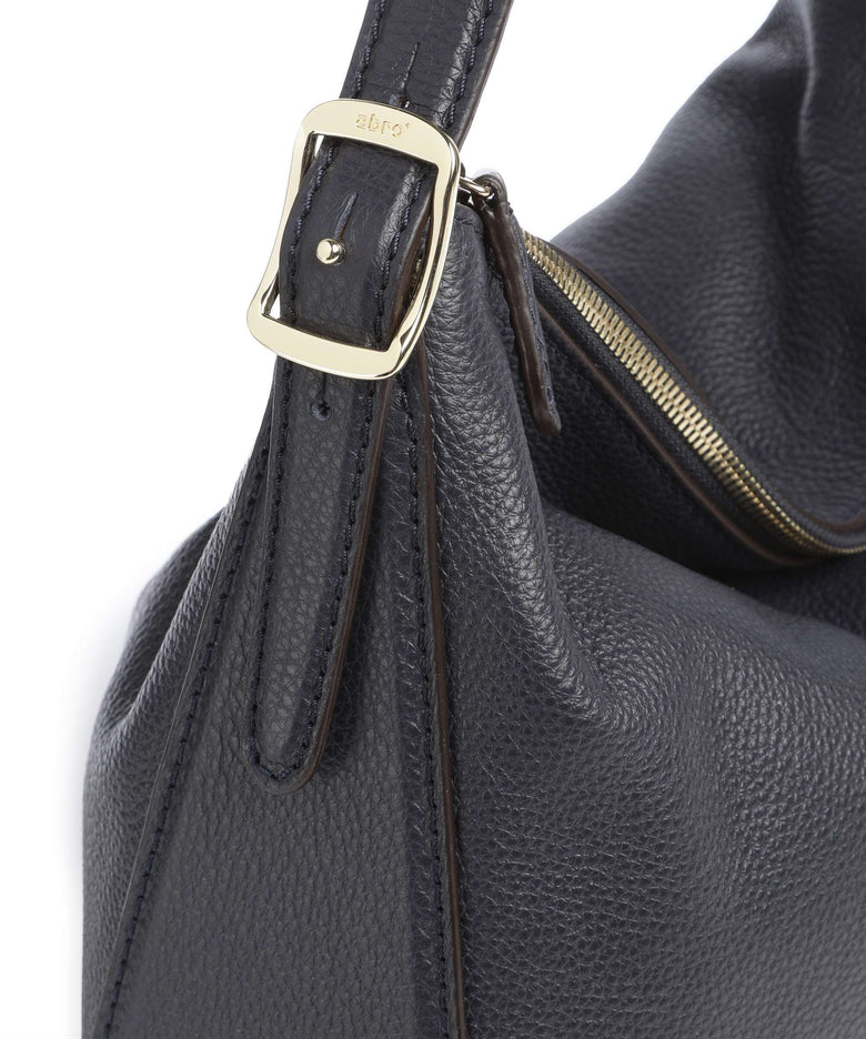Abro Agave Carina Hobo bag navy