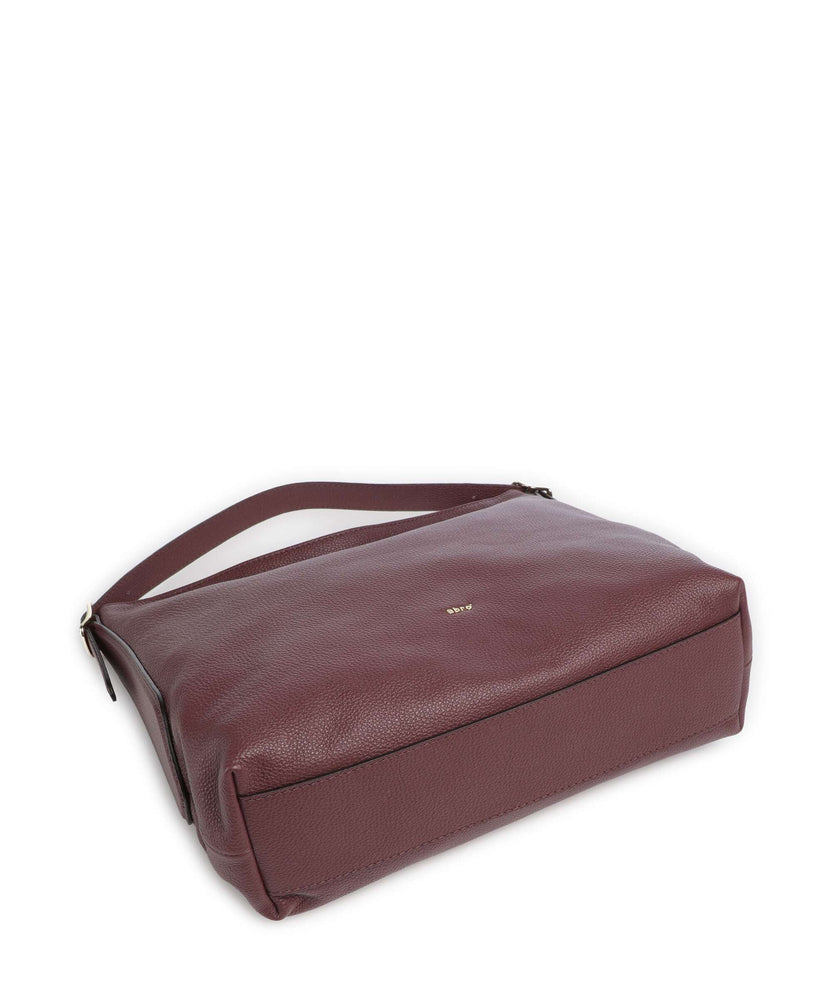 Abro Agave Carina Hobo bag bordeaux