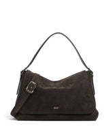 Abro Suede Carina Pussilaukku dark brown