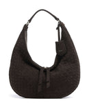 Abro Suede Weaving Nana Small Pussilaukku dark brown