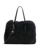 Abro Shearling Noelle Käsilaukku black/nickel