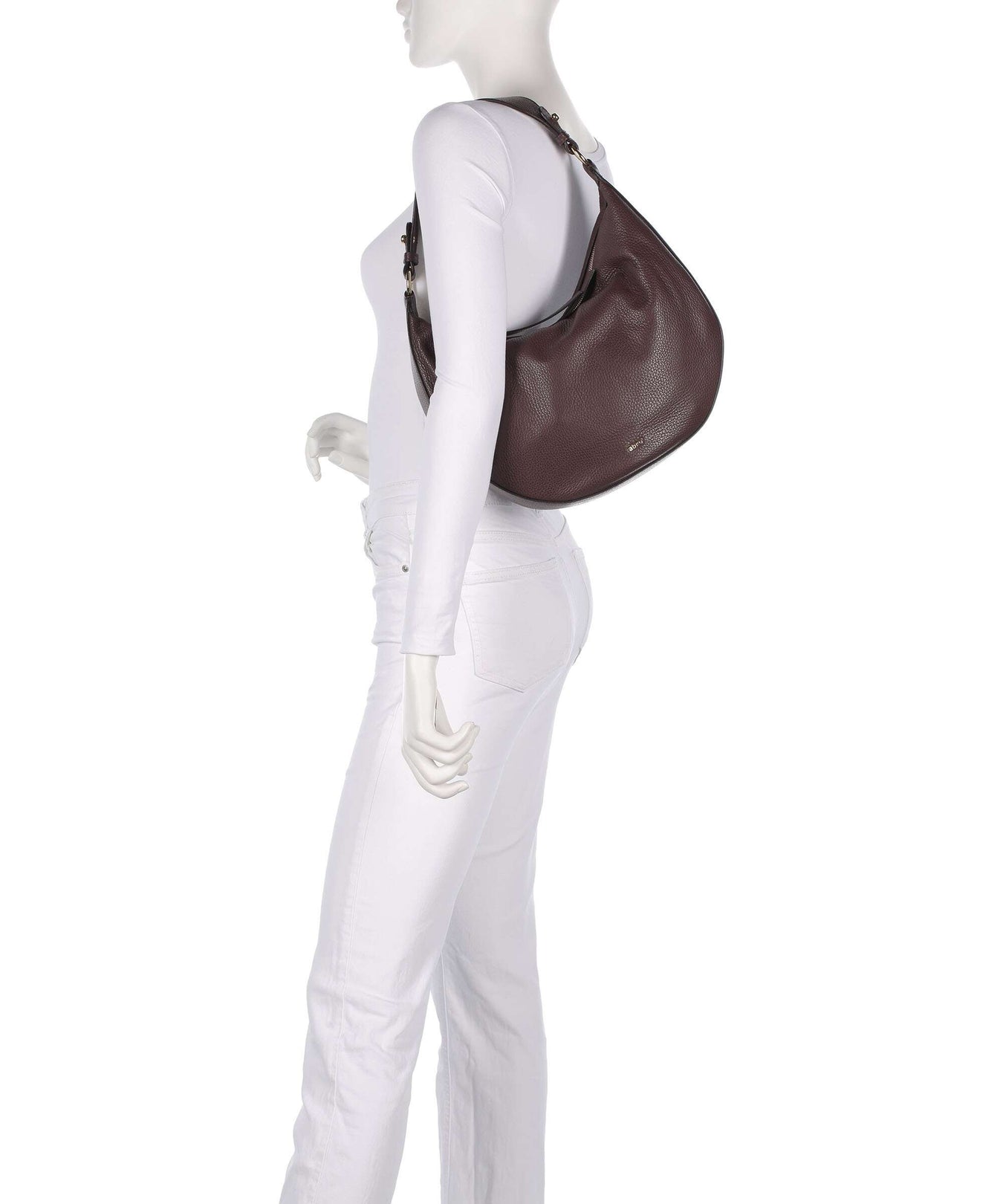 Abro Adria Lulu Small Hobo bag burgundy