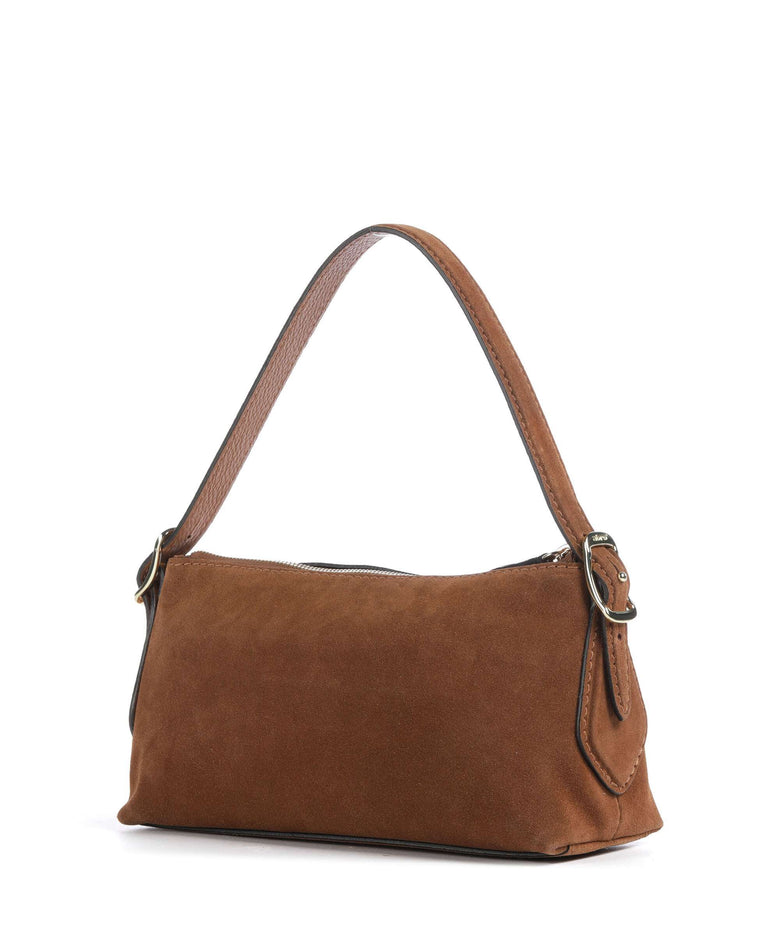 Abro Suede Carina Shoulder bag cuoio