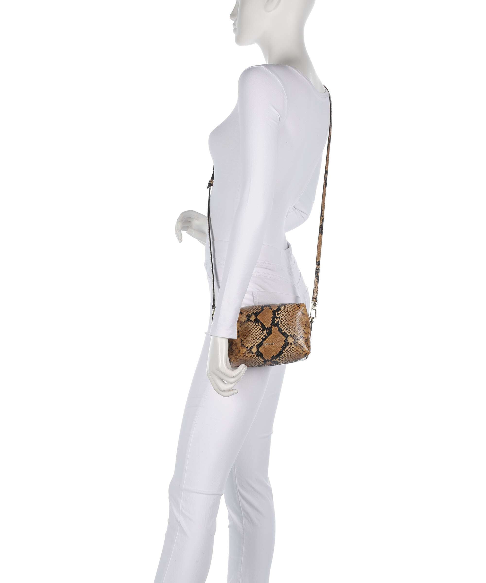 Abro Pitone Kaia Crossbody bag cuoio