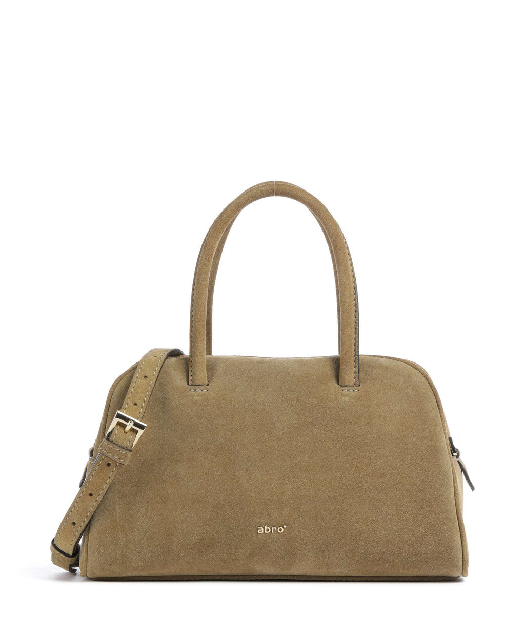 Abro Suede Amara Handbag mud