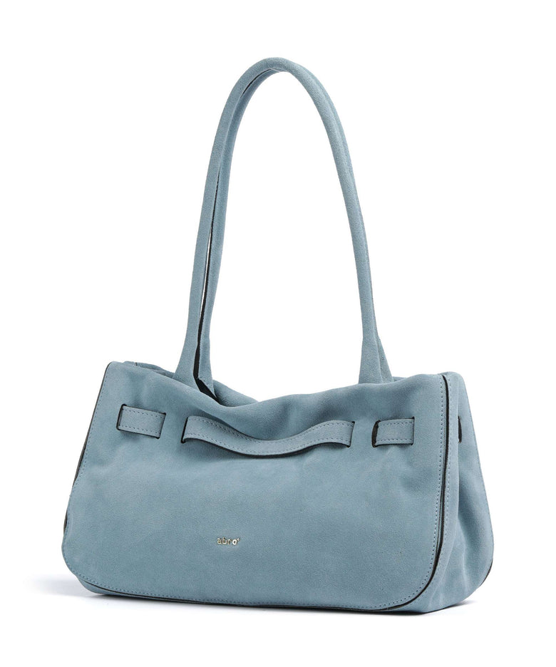 Abro Suede Jill Shoulder bag sapphire
