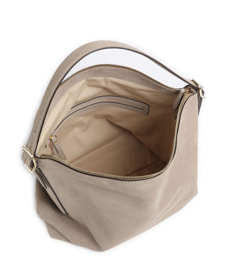 Abro Suede Carina Hobo bag siena