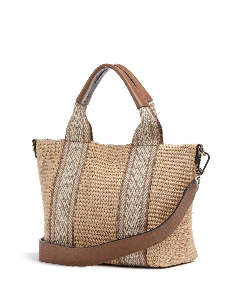 Abro Raffia Kaia Handbag natural