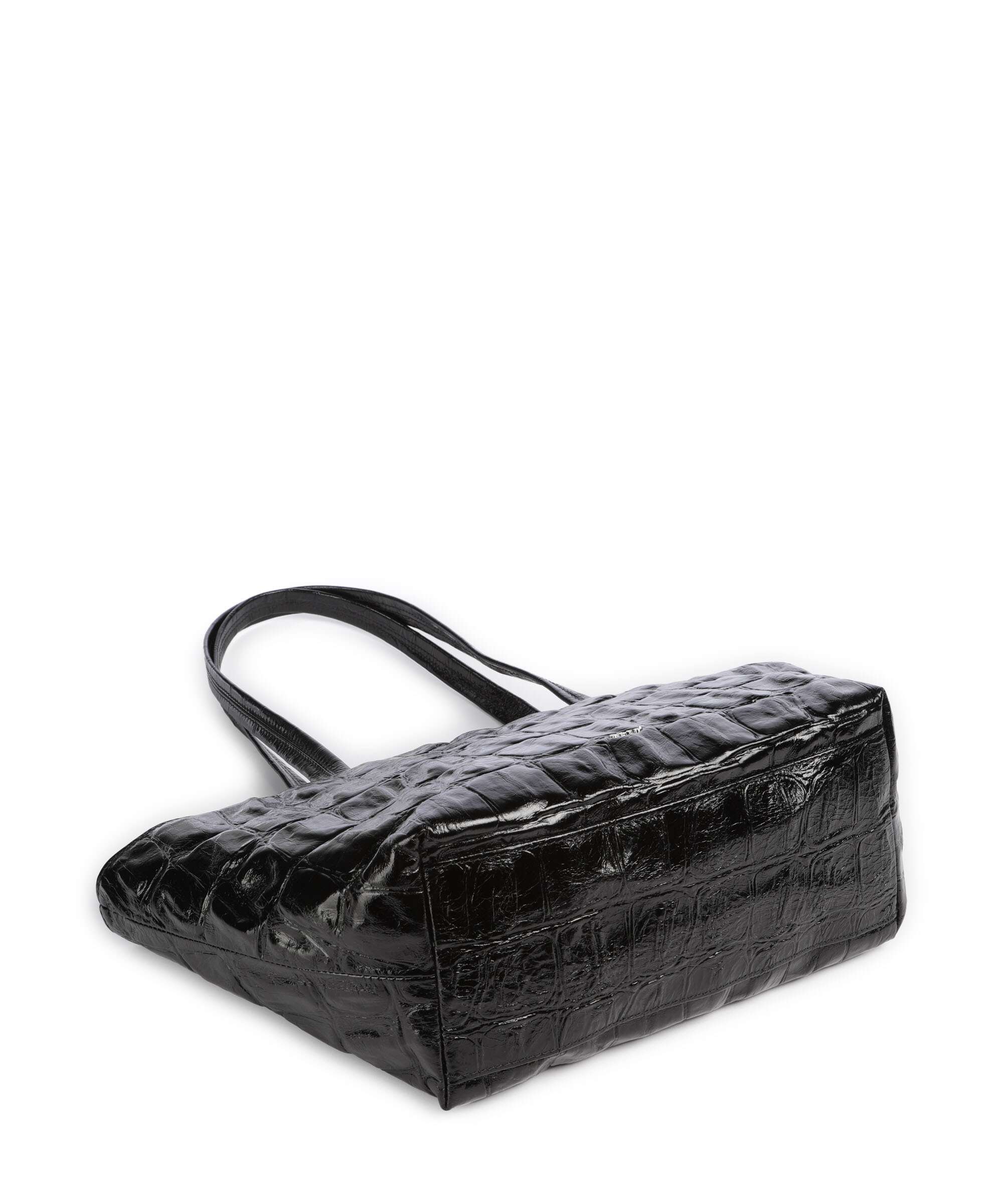 Abro Maxi Cocco Alba Shoulder bag black/nickel