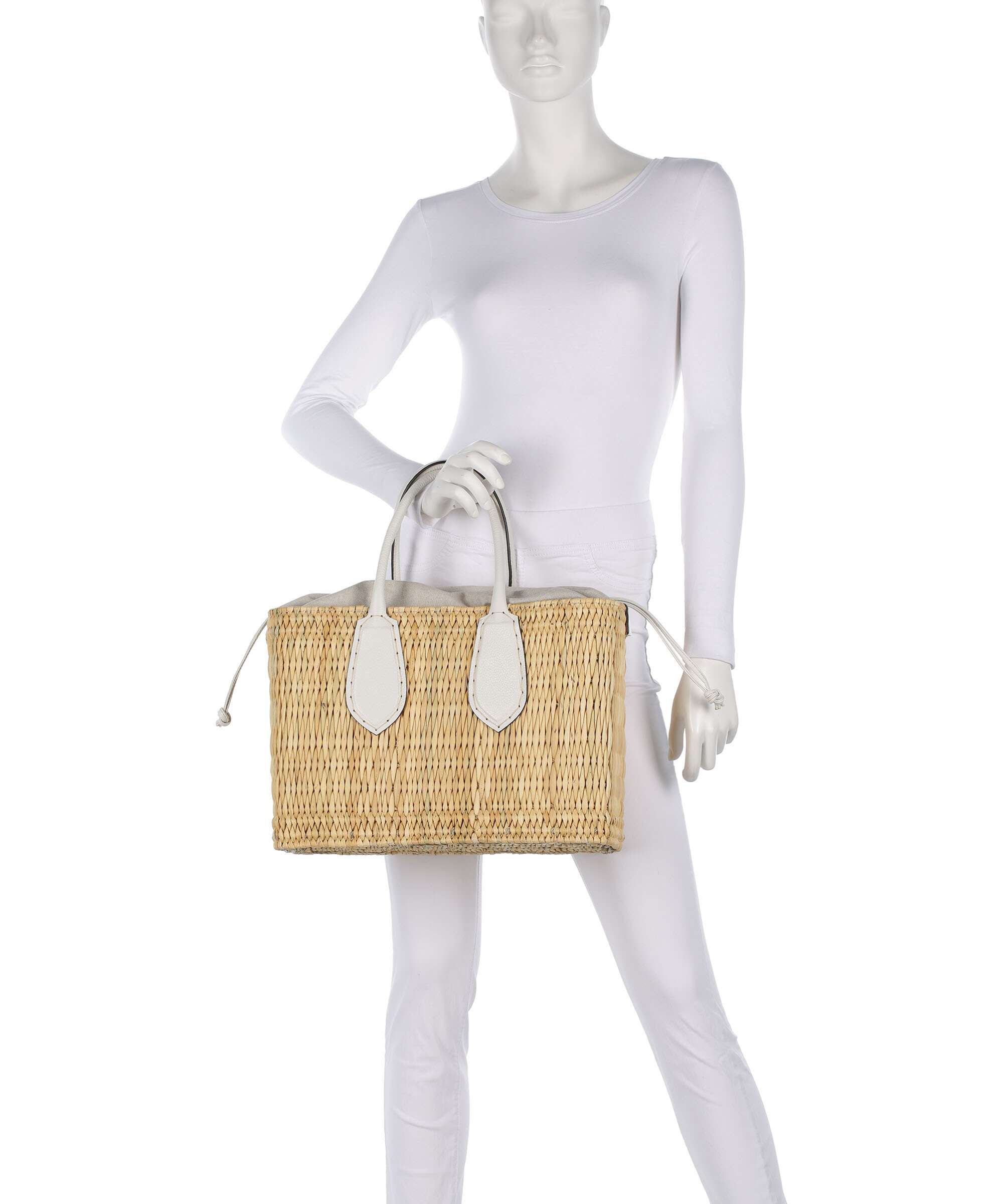 Abro Agave Marisol Tote bag ivory
