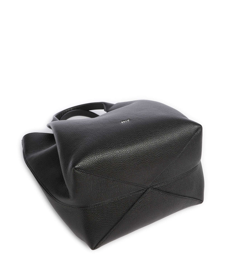 Abro Agave Essential Medium Handbag black/nickel