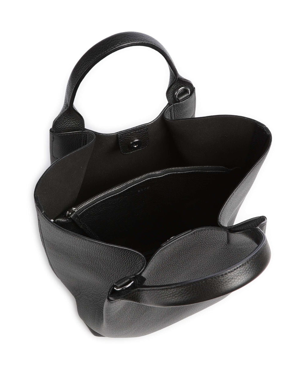 Abro Agave Essential Medium Handbag black/nickel