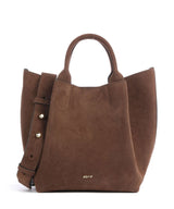 Abro Suede Essential Small Käsilaukku wood