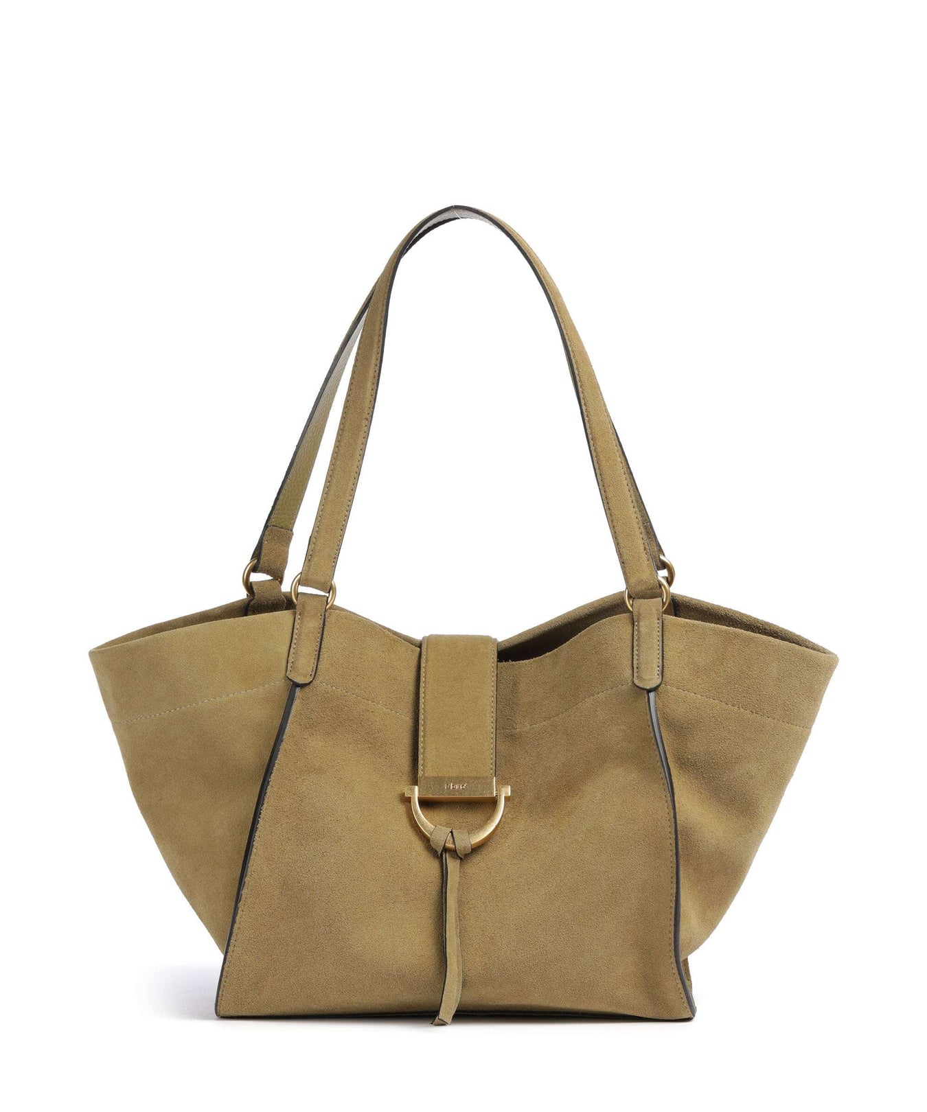 Abro Suede Temi Tote bag mud