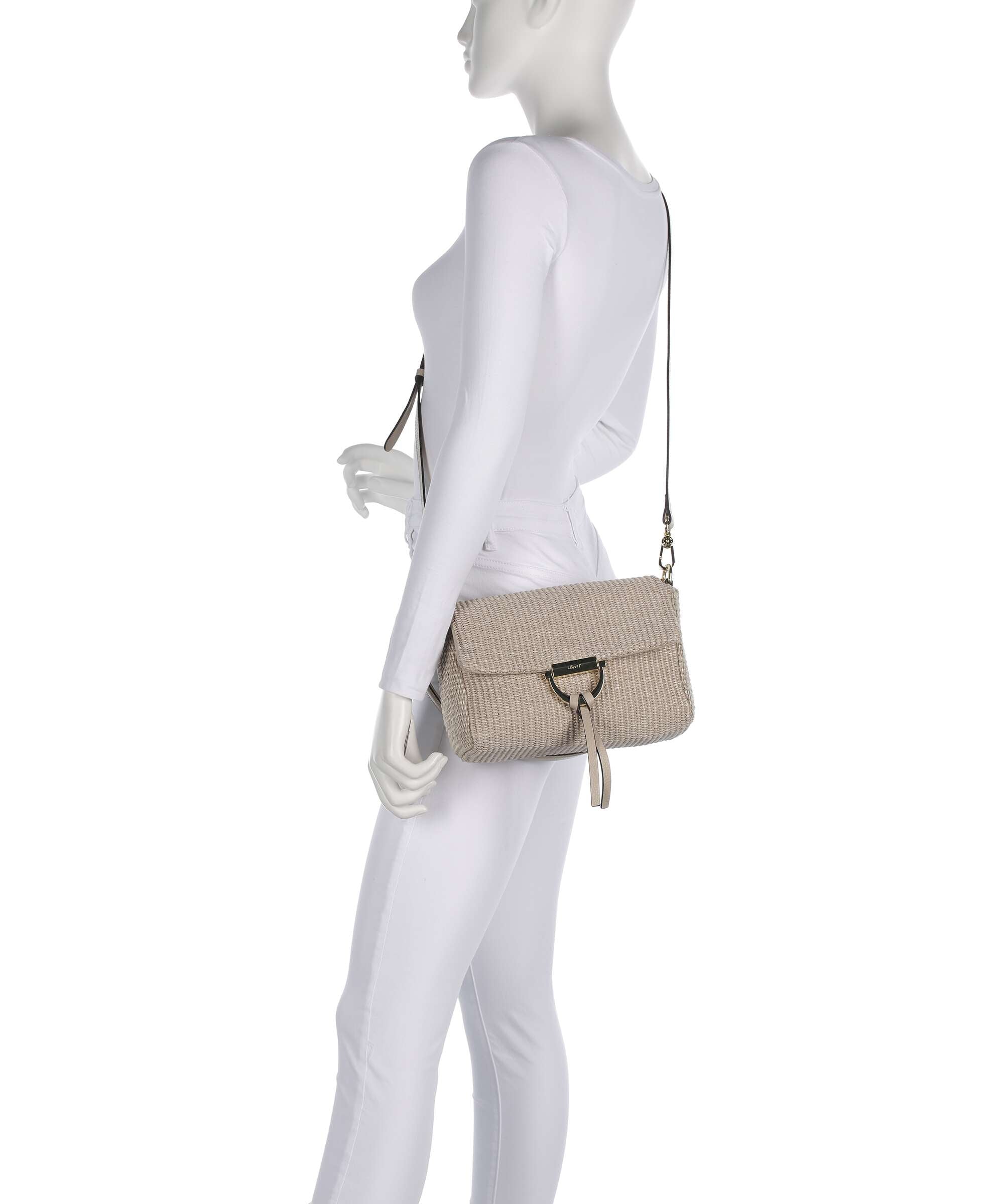 Abro Raffia Classica Temi Shoulder bag sahara