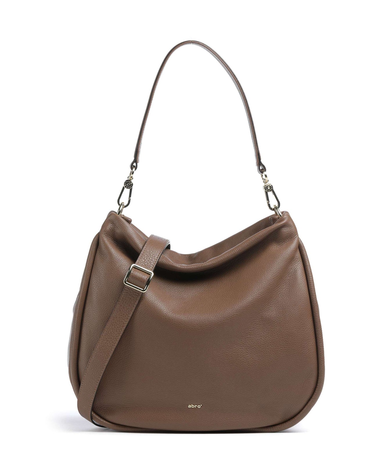 Abro Dalia Willow Hobo bag caramel/cognac