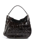 Abro Maxxi Cocco Mia Hobo bag dark brown