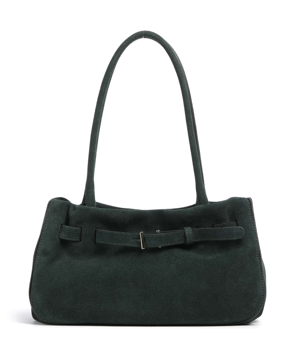 Abro Suede Jill Shoulder bag green