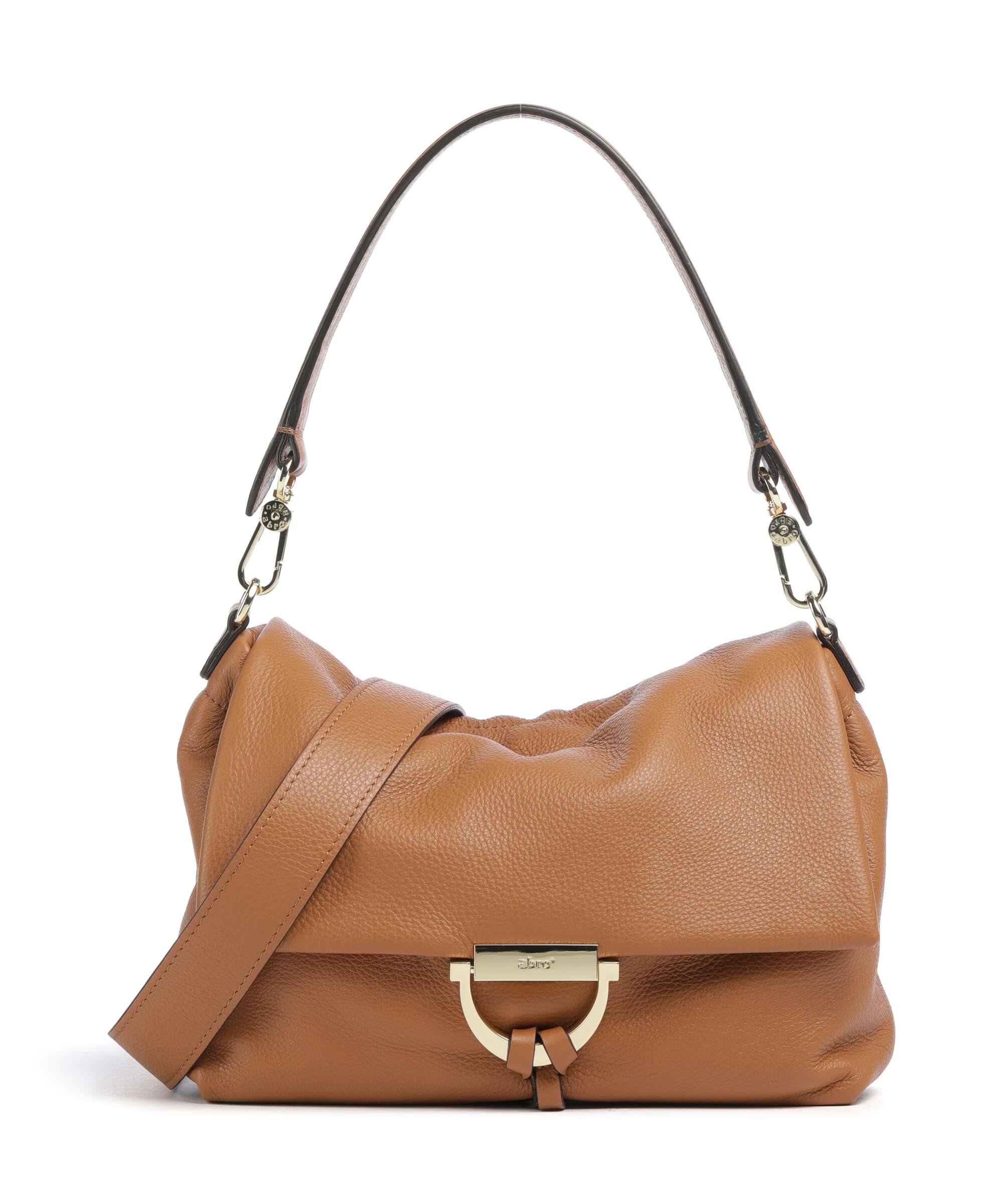Abro Dalia Temi Medium Shoulder bag cuoio