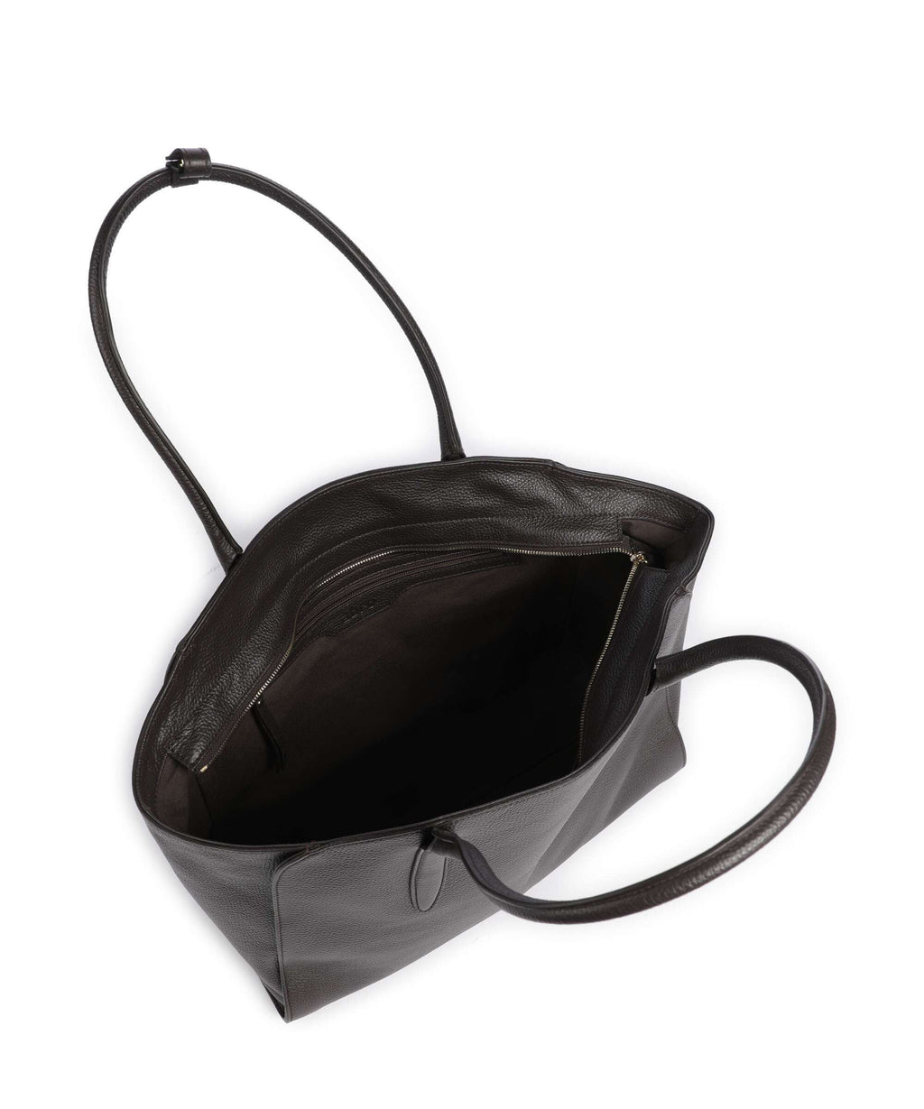 Abro Agave Blossom Big Tote bag dark brown