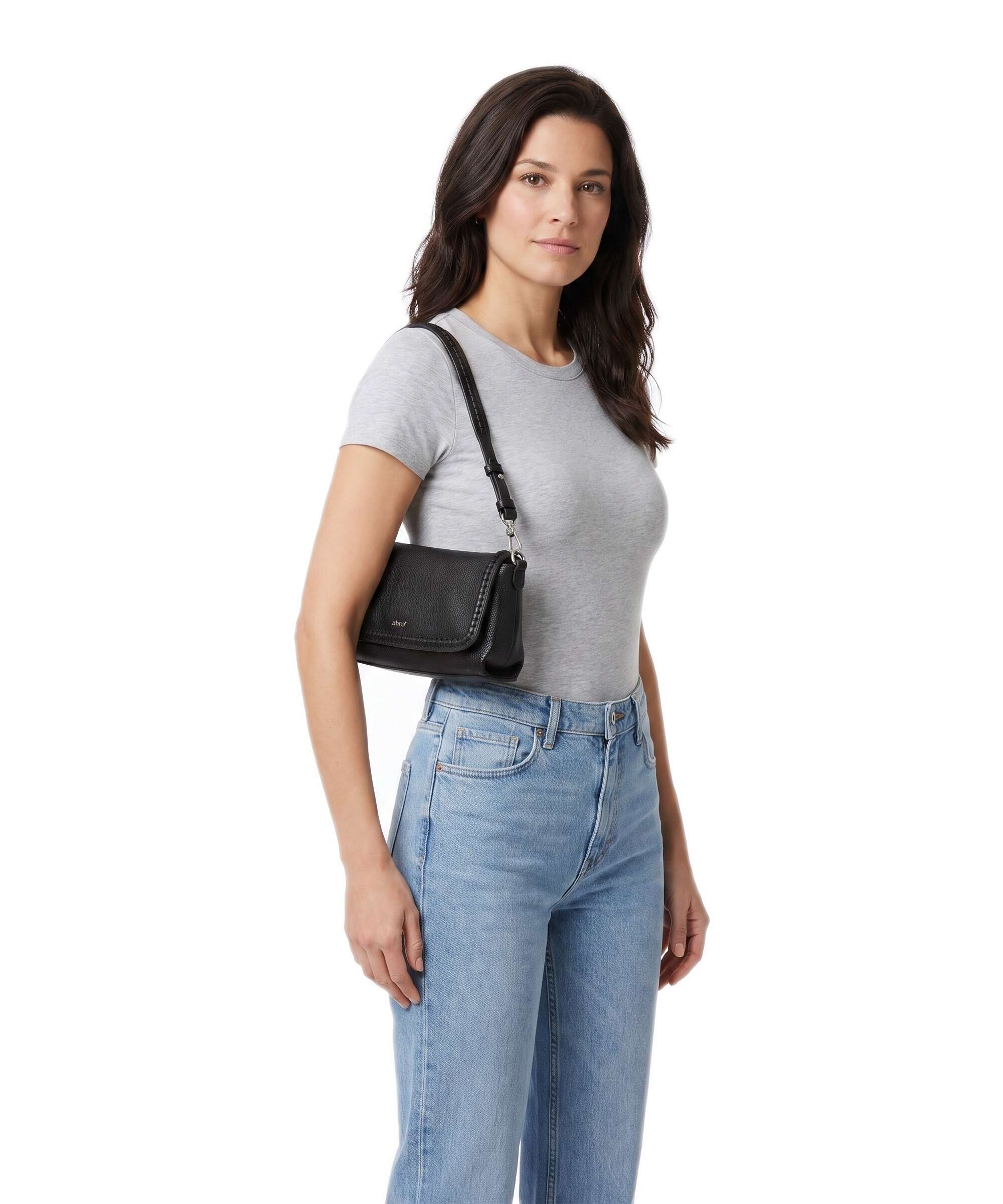 Abro Agave Signature Shoulder bag black/nickel