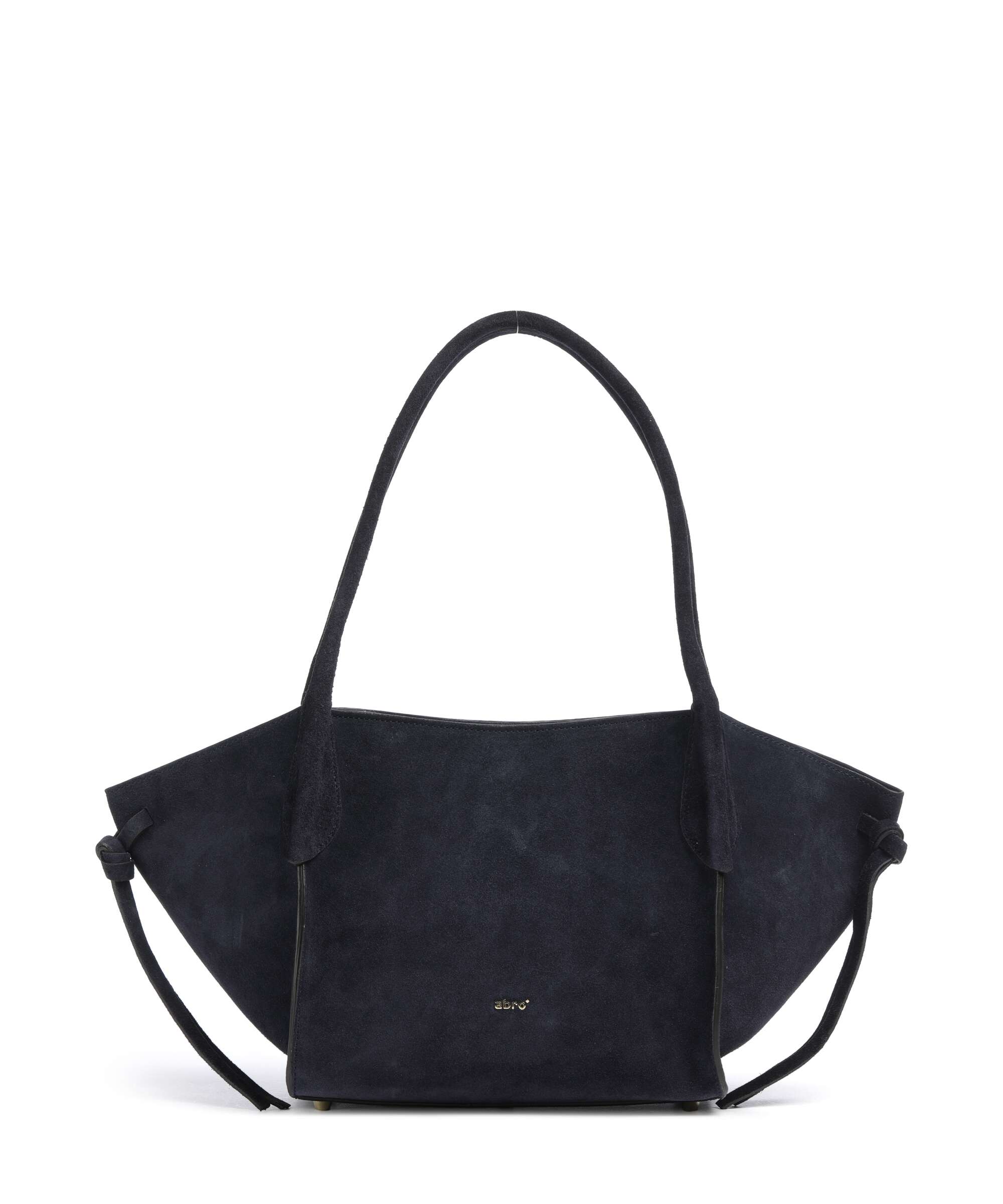 Abro Suede Vibe Small Shoulder bag navy