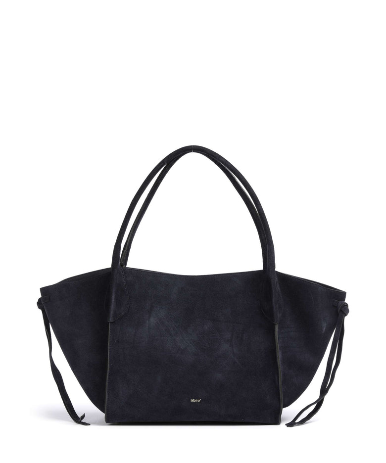 Abro Suede Vibe Big Tote bag navy