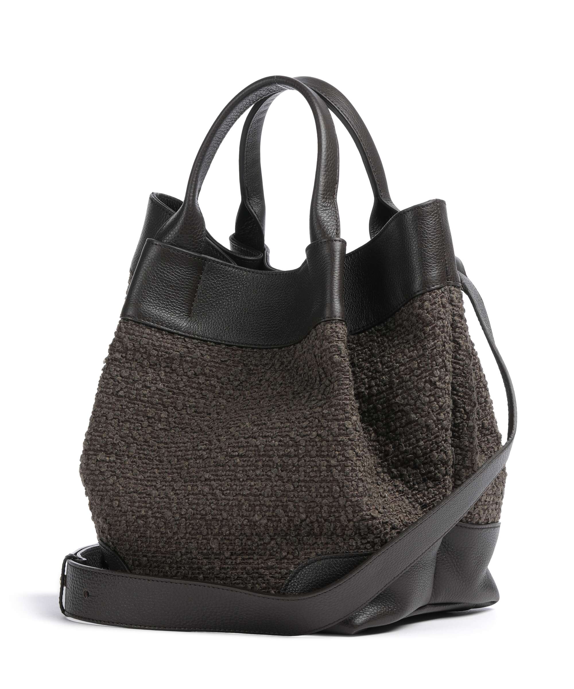 Abro Boucle´ Essential Medium Handbag dark brown