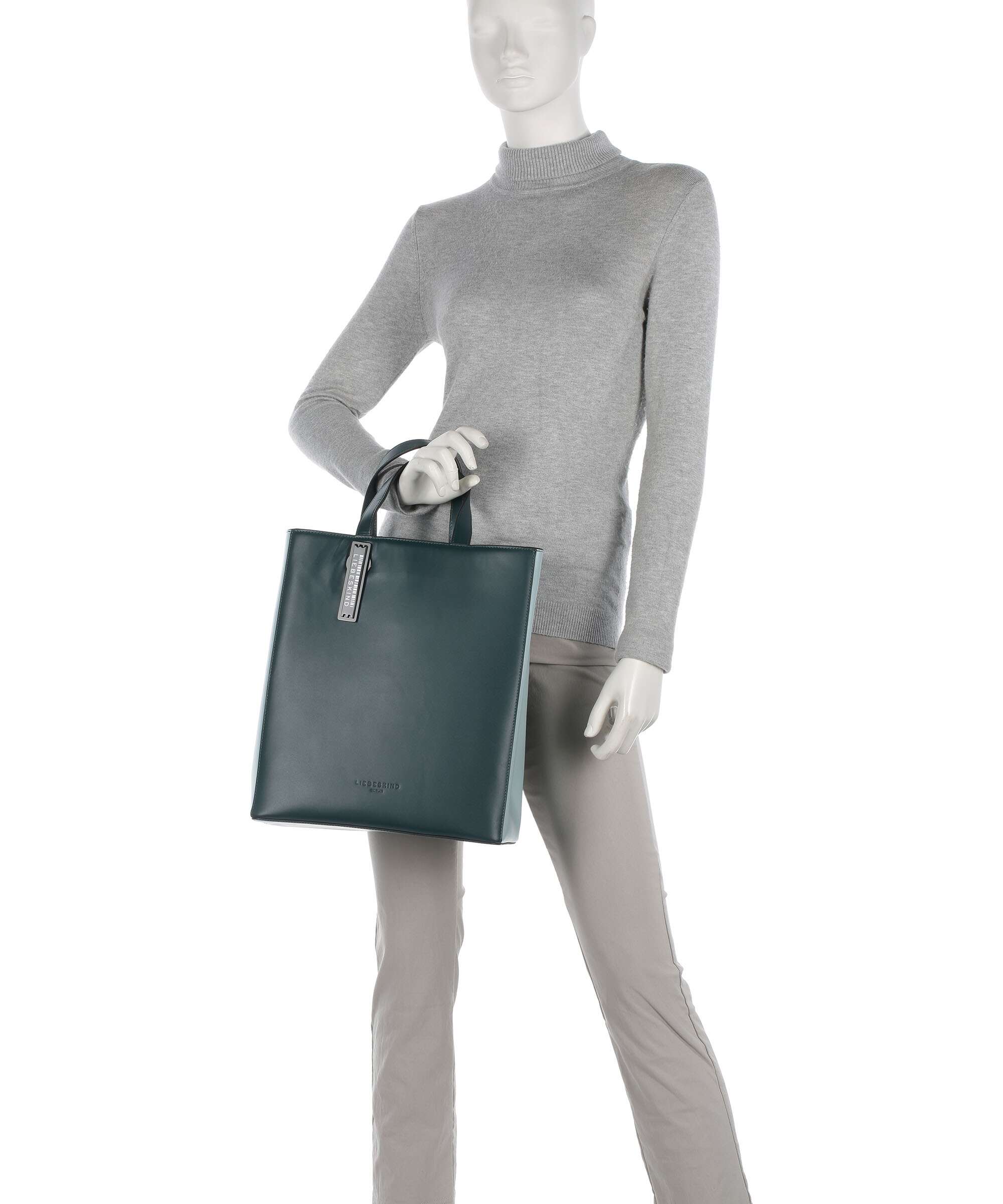 Liebeskind Paper Bag Carter M Handbag mystic river