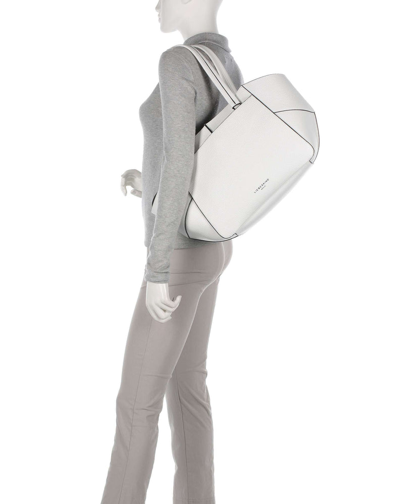 Liebeskind Lilly Heavy Pebble M Tote bag offwhite