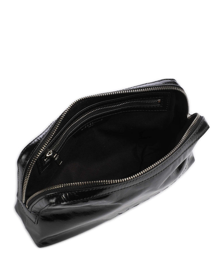 Liebeskind Elvira Paper Touch Crinkle Belt bag black